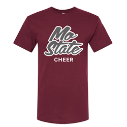 Original BearWear Mo State Cheer Maroon Tee
