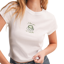 I Love You So Matcha Baby tee