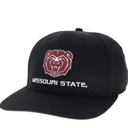 Legacy Bear Head Missouri State Black Adjustable Cap