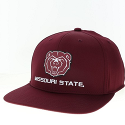 Legacy Bear Head Missouri State Maroon Adjustable Cap