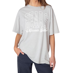Chicka-d Bears Missouri State Rhinestone Ladies Steel Tee