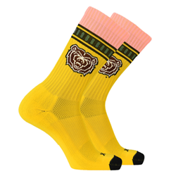 TCK Bear Head Pencil Tube Socks