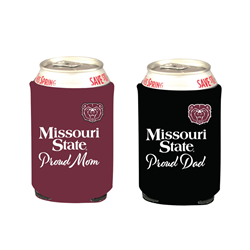 Jardine Missouri State Proud Mom and Dad 2 Pack Can Coolers