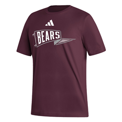 Adidas Mo State Bears Pennant Maroon Tee
