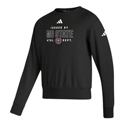 Adidas Issued By Mo State Athl. Dept. Black Crewneck