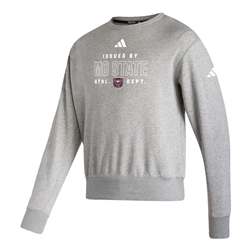 Adidas Issued By Mo State Athl. Dept. Gray Crewneck