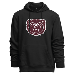 Camp David Bear Head Black Hoodie