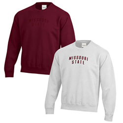 Gear Missouri State Embroidered Crewneck