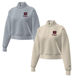 Champion Bear Head Missouri State University Ladies Quarter-Zip