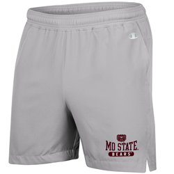 Champion Bear Head Mo State Bears Men's Gray Shorts