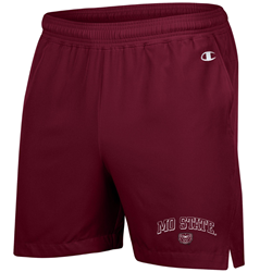 Champion Mo State Bear Head Men's Maroon Shorts