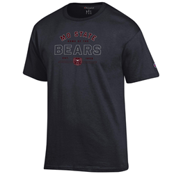 Champion Mo State Home of the Bears Black Tee