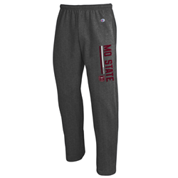 Champion Mo State Bears Bear Head Gray Sweatpants