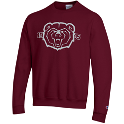 Champion 1905 Bear Head Maroon Team Crew
