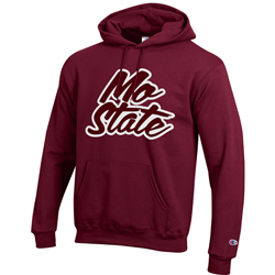 Champion Mo State Patch Maroon Hoodie