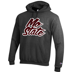 Champion Mo State Patch Charcoal Hoodie