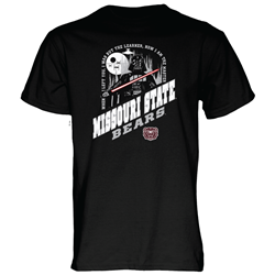 Blue 84 Star Wars Missouri State Bears Bear Head Black Tee