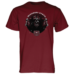Blue 84 Missouri State Star Wars Maroon Tee