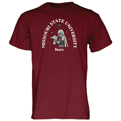 Blue 84 Star Wars Missouri State University Bears Maroon Tee