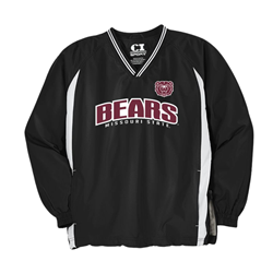 CI Sport Bear Head Bears Missouri State Black Windbreaker