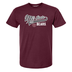 CI Sport Mo State 1905 Bears Ladies Maroon Tee
