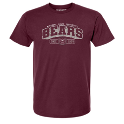 CI Sport Missouri State University Bears Since 1905 Maroon Tee