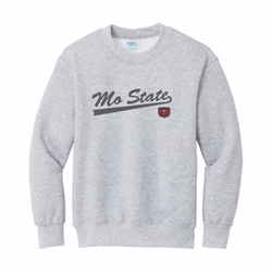 Original BearWear Mo State Youth Gray Crewneck