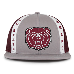 The Game Mo State Bears Bear Head Gray and Maroon Cap