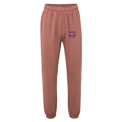 MV Sport Bear Head Ladies Mocha Sweat Pants
