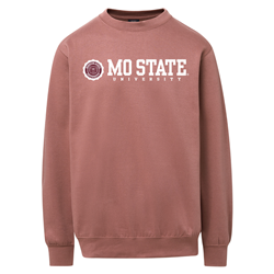 MV Sport Seal Mo State University Ladies Mocha Crewneck