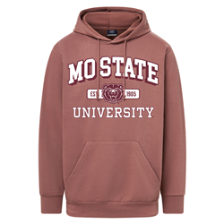 MV Sport Mo State Est Bear Head 1905 University Mocha Hoodie