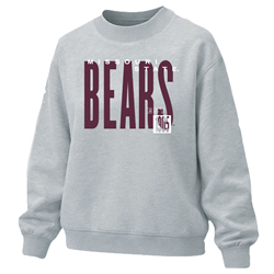 MV Sport Missouri State Bears Est 1905 Ladies Gray Mock Neck