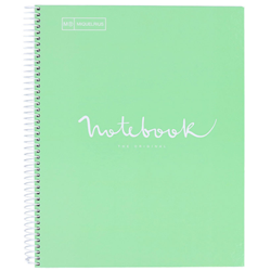 Miquerlius Mint Hardcover Spiral Notebook