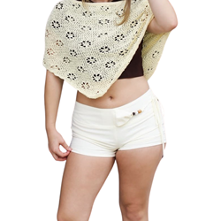 Bead Mini Shorts
