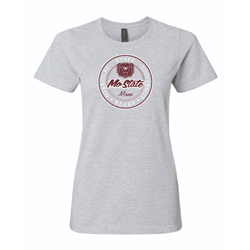 Original BearWear Missouri State University Bears Mo State Mom Ladies Gray Tee