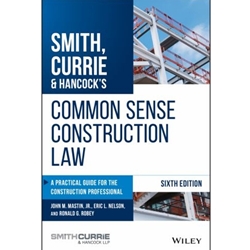 STREAMLINED TCM 320 SMITH, CURRIE & HANCOCK'S COMMON SENSE CONSTRUCTION LAW EBOOK