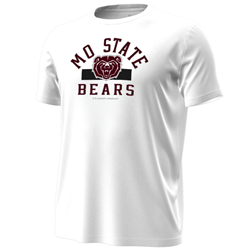 Under Armour Mo State Bear Head Bears Men's White Tee