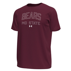 Under Armour Bears Mo State Men's Maroon Tee