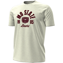 Under Armour Mo State 1905 Bear Head Bears Gray Tee