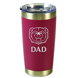 RSFJ Bear Head Dad Maroon Tumbler