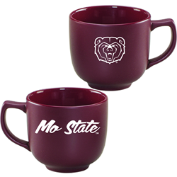 RSFJ Bear Head Mo State Maroon Soup Mug