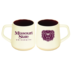 RSFJ Bear Head Missouri State University White Mug
