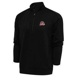 Antigua Embroidered Mo State Men's Black Quarter Zip Pullover