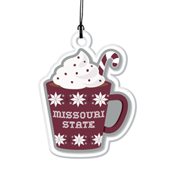 SDS Missouri State Hot Choclate Acrylic Ornament
