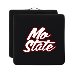 Mo State Black Stadium Seat Cushion