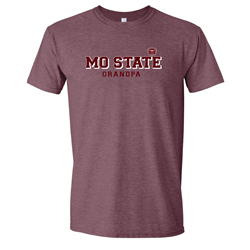 Original BearWear Bear Head Mo State Grandpa Maroon Tee
