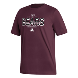 Adidas Bear Head Est. 1905 Bears Mo State Maroon Tee