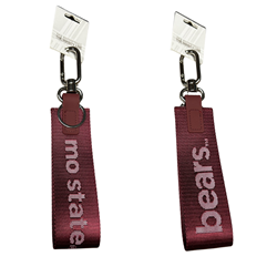 Neil Mo State Bears Maroon Key Lanyard