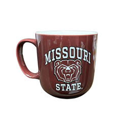 Logo Missouri Bear Head State & Inside Design Maroon Mug