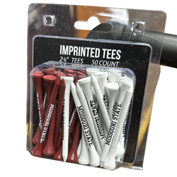 Team Golf Missouri State Maroon and White Imprinted Tees